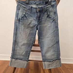 7 For All Man Kind Cropped Jeans